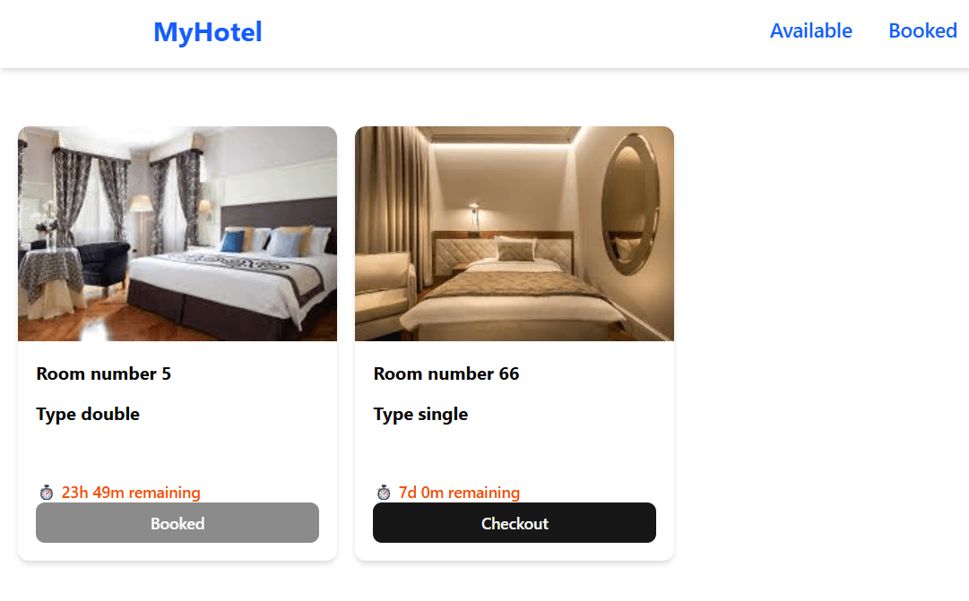 Hotel Booking System